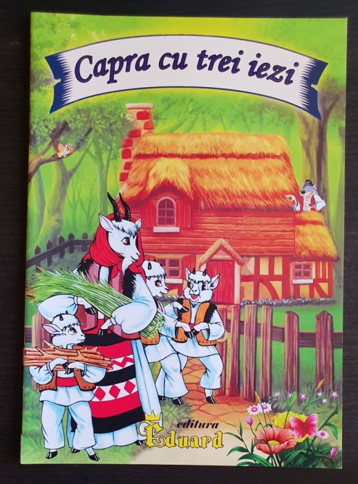 Capra cu trei iezi (povești ilustrate)