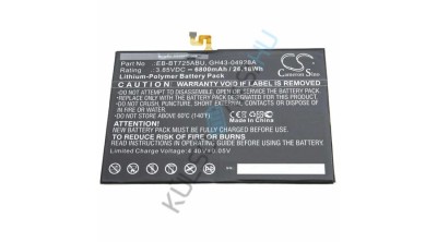 &amp;Icirc;nlocuire baterie tabletă VHBW pentru Samsung EB-BT725ABU, GH43-04928A - 6800 mAh 3,85 V Li-polimer foto