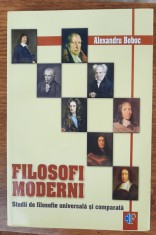 Filosofi moderni Studii de filosofie universală și comparată, Alexandru Boboc