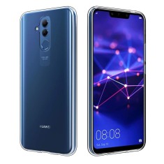Husa protectie 360&deg; Huawei Mate 20 LITE silicon, fata-spate, transparenta