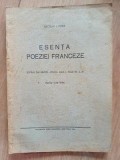 Esenta poeziei franceze- Neculai I. Popa