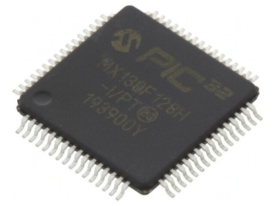Microcontroler PIC 128kB 2,3-3,6V SMD TQFP64 foto