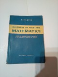 CULEGERE DE PROBLEME DE MATEMATICI ~ O. SACTER