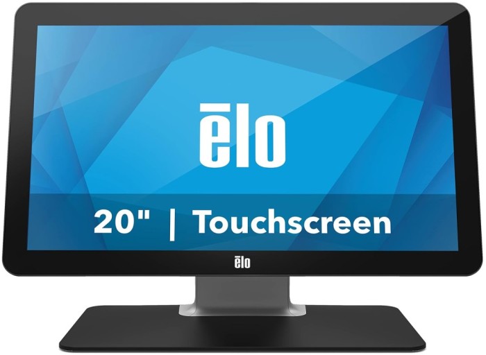 Monitor 20 inch, Touchscreen, ELO ET2002L, Black, 12 Luni Garantie, Refurbished