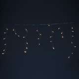 Instalatie turturi Craciun, Hoff 192180, 180 LED-uri albe cu lumina calda, 4.5 x 0.5 m, interior / exterior