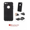 Husa Silicon Carbon Negru pentru Apple iPhone XS Max - Protectie Premium, Design Modern
