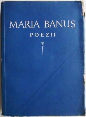 Poezii &amp;ndash; Maria Banus foto