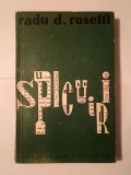 Radu D. Rosetti - Spicuiri