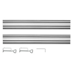 Set sine de ghidare 2x700mm, conector si cleme GRAPHITE 58G023-732 HardWork ToolsRange foto