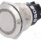 Intrerupator anti-vandalism, ON-ON, &Oslash;19mm, EAO, 82-5151.2124