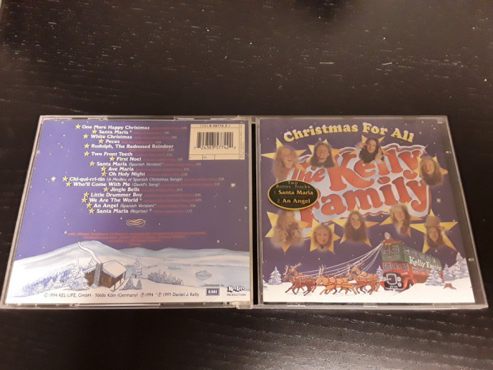 [CDA] The Kelly Family - A Christmas for All - cd audio original