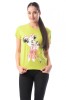 E293-991 Tricou cu maneca scurta si imprimeu Minnie Mouse, M, S/M