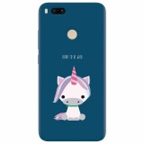 Husa silicon pentru Xiaomi Mi A1, Horn To Be Wild Cute Unicorn