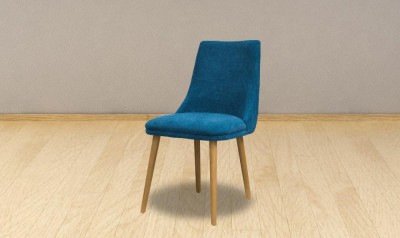 SCAUN LD 7 TAPITAT CULOAREA ALBASTRU foto