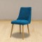 SCAUN LD 7 TAPITAT CULOAREA ALBASTRU