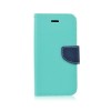 Husa APPLE iPhone X / XS - Fancy Book (Menta), Piele Ecologica