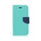 Husa APPLE iPhone X / XS - Fancy Book (Menta)