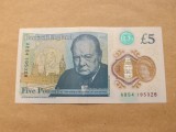 Marea Britanie / Anglia 5 Pounds 2015 (Polimer) - Serie AB54 195328