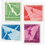 Rom&acirc;nia, LP 429/1957, Campionatele Europene de Gimnastică, MNH, Nestampilat