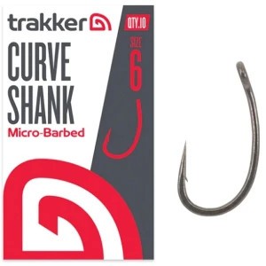 Carlige Trakker Curve Shank Hooks Micro Barbed, Nr.4, 10buc/pac foto
