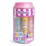 MARTINELIA YUMMY SET 3 BALSAMURI DE BUZE IN FORMA DE CUTIE DE SUC