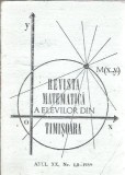 Revista matematica a elevilor din Timisoara - nr. 1,2/1989
