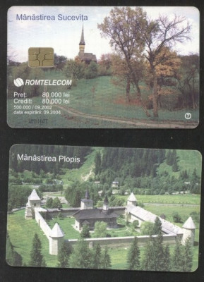 Romania 2002 Telephone card Monasteries Churches CT.020 foto