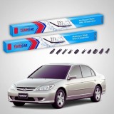 Ștergătoare Honda Civic VII ES Sedan 4-Door 2001-2005 | Set Față Flat Premium &ndash; TeamCar&reg;