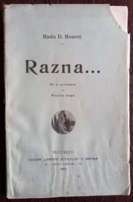 Radu D. Rosetti - Razna... Note de calatorie foto
