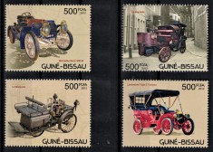 GUINEEA-BISSAU 2012 - Masini de epoca /serie completa MNH foto