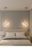 Lustra LED, Suspendata, Pendul, Design in forma de Fluture, Dimabila, 3 Tipuri de Lumina, Calda, Neutra si Rece, Potrivit pentru Dormitor, Bucatarie,