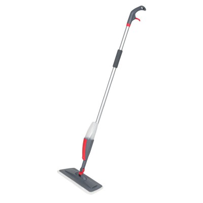 Mop cu laveta microfibra Sun Cleaning, 113 cm, recipient apa incorporat foto