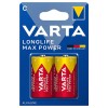 BATERIE ALCALINA LR14 MAX POWER VARTA BLISTER 2 BUC EuroGoods Quality