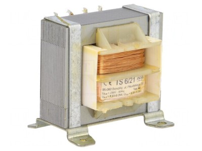 Transformator 6VA 230V 8.5V 280mA foto