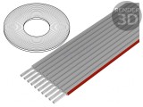 Cablu bandă 1,27mm 10x28AWG neecranat PVC