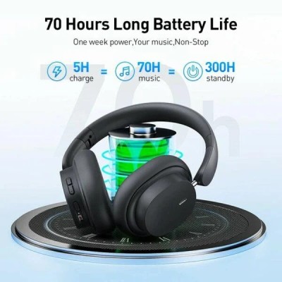 Casti Baseus Bowie D05, pentru smartphone, wireless, utilizare multimedia, bluetooth foto