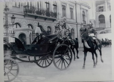 1934 Foto Berman / M S Regele / voevodul Mihai / Palatul Regal Bucuresti foto