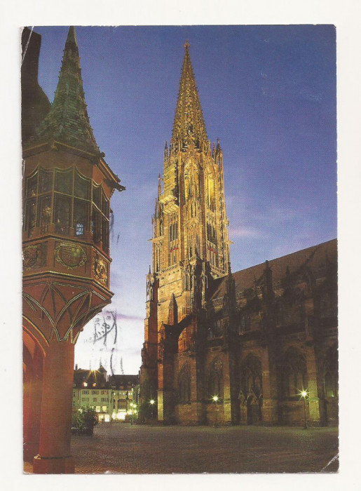 SG4 - Carte Postala-Germania, Freiburg, Circulata 1999
