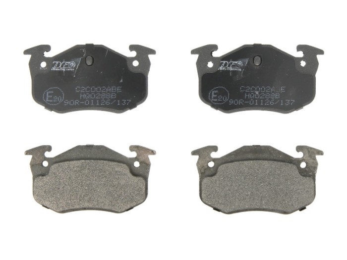 Set placute frana,frana disc RENAULT SYMBOL I (LB0/1/2) (1998 - 2008) ABE C2C002ABE
