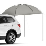 Outsunny Cort solare tonel barnum umbrar ajustabil &icirc;n cupolă oțel poliester densitate mare 190T sac de transport inclus gri | Aosom Romania
