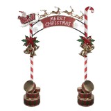 Arcada Craciun metal multicolor 206x54x288 cm