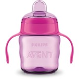 Philips Avent Classic SCF551/03 6 m+ ceasca cu m&acirc;nere Pink 200 ml