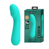 Vibrator punct G Pretty Love Cetus, Turcoaz, 15 cm