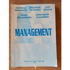 Management- Gabriela Marinescu, Gheorghe Petrescu