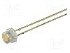 Dioda LED, 4,8mm, alb cald, 23...25lm, 20mA, 11,6...13,6V, OPTOSUPPLY - OSM5G456F1A