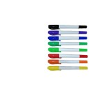 Set 8 Markere Acrilice, pentru Haine si Tesaturi Textile cu Transfer Termic si Capat Dublu Rotund Colonial Blue 8 x Bucati 8 Rotund 2 mm