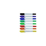 Set 8 Markere Acrilice, pentru Haine si Tesaturi Textile cu Transfer Termic si Capat Dublu Rotund Colonial Blue 8 x Bucati 8 Rotund 2 mm