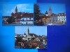 HOPCT LOT 2127 MEDIAS -JUD SIBIU -3 CARTI POSTALE-NECIRCULATE, Necirculata, Printata