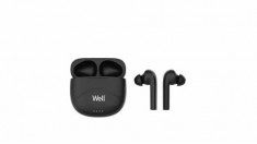 Casti Bluetooth TWS in-ear Well Ghost negru foto