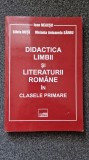 DIDACTICA LIMBII SI LITERATURII ROMANE IN CLASELE PRIMARE - Neacsu